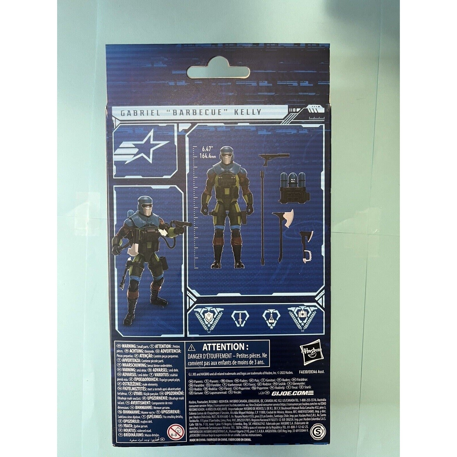 G.I.Joe Classified Series 6" Action Figure Gabriel “Barbecue” Kelly