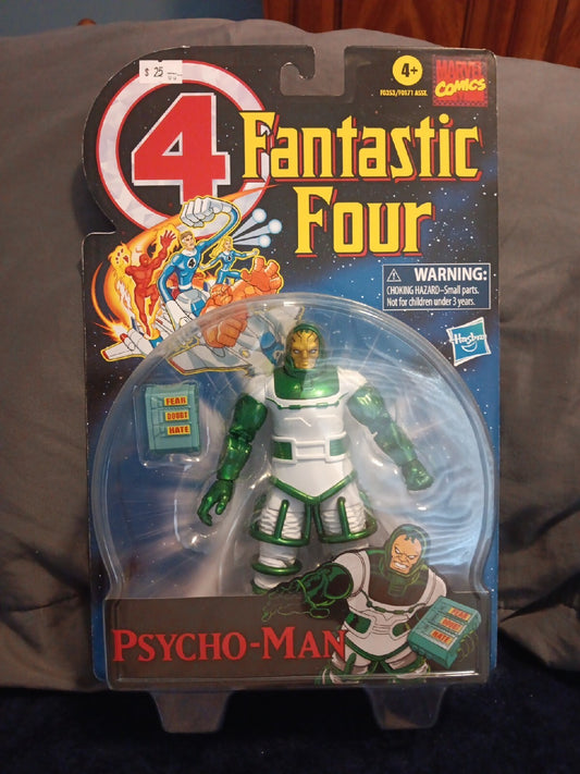 Hasbro Retro Marvel Legends Fantastic Four Psycho-Man 6" Figure