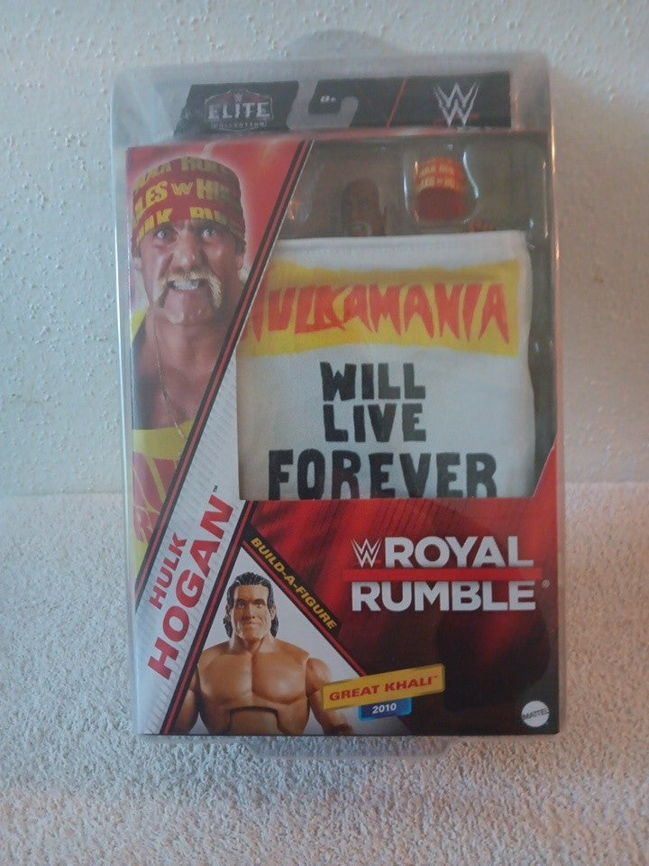 WWE Elite Royal Rumble Hulk Hogan Hulkamania Will Live Forever Action Figure 
