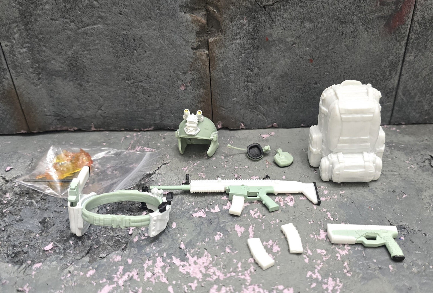 valaverse action force weapons pack Arctic Snow White