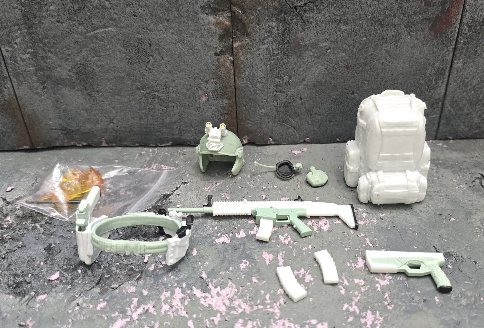 valaverse action force weapons pack Arctic Snow White