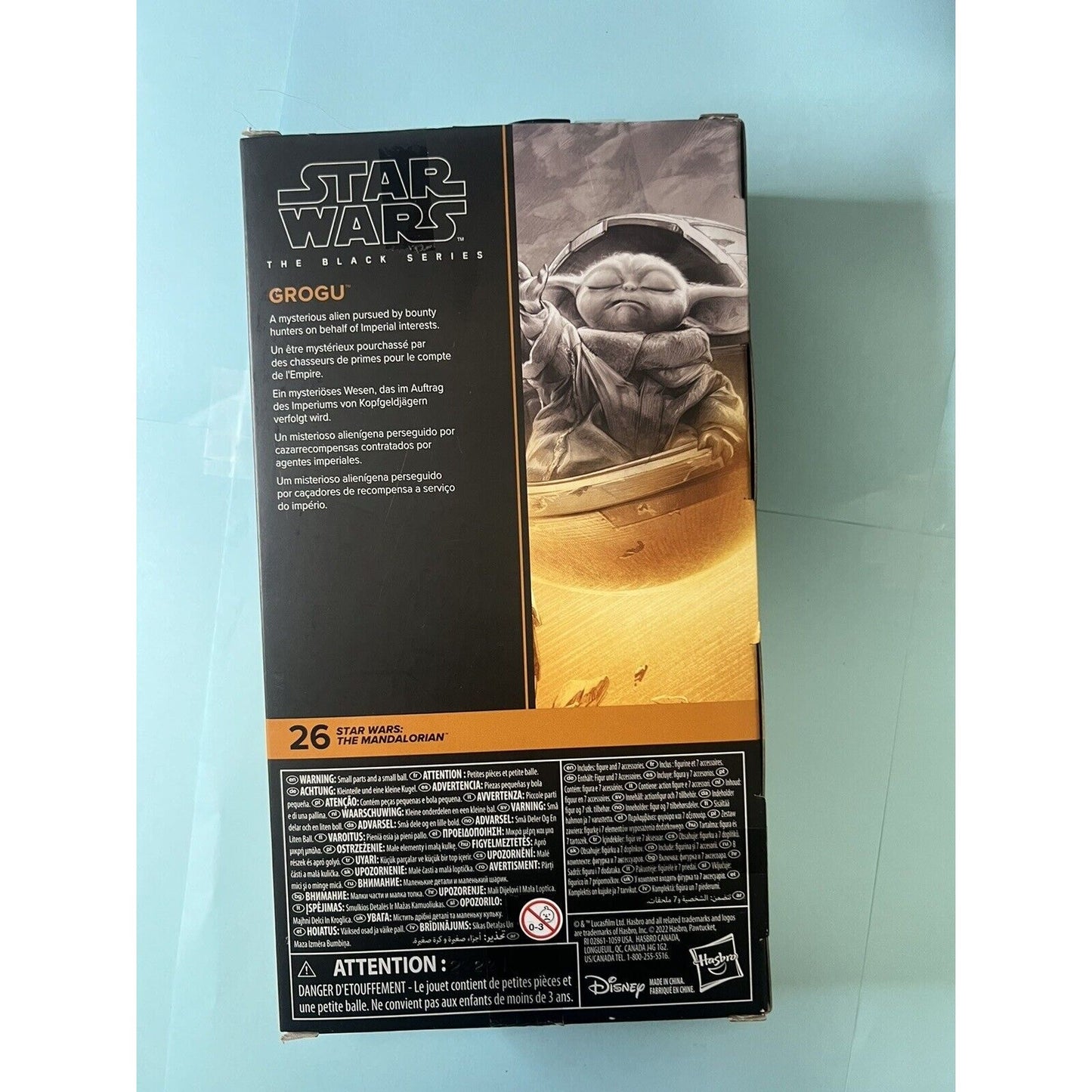 The Black Series Grogu STAR WARS The Mandalorian Action Figure Toys Set Hasbro