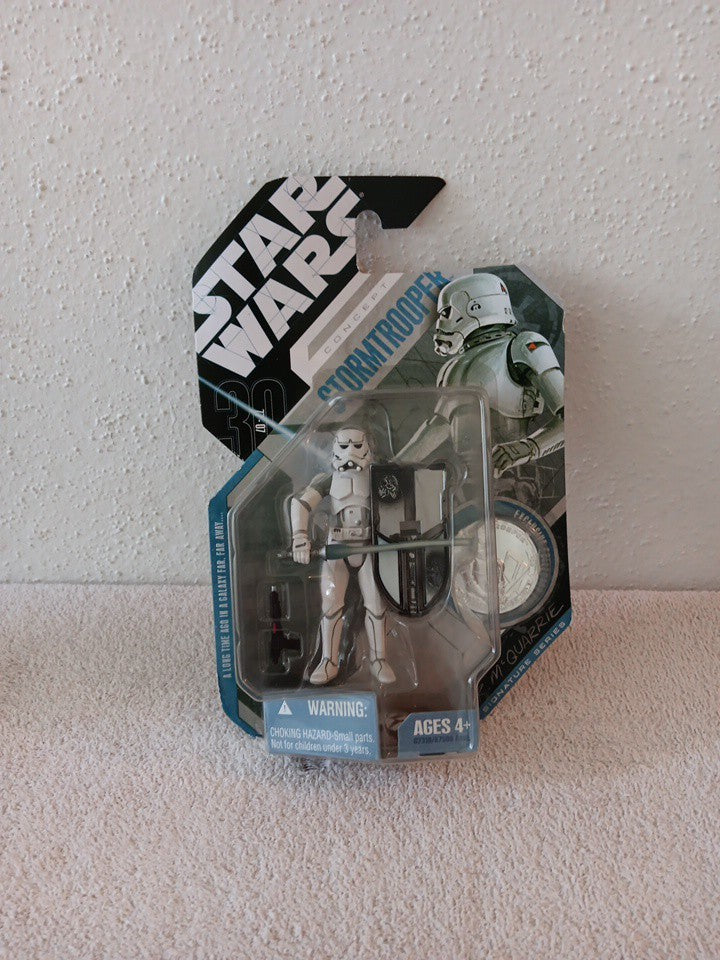 Hasbro Star Wars Ralph McQuarrie Signature Series Concept: Stormtrooper w/ Coin 