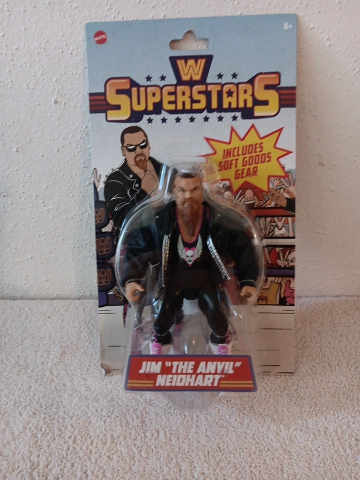 WWE Mattel Superstars Series 12 Jim "The Anvil" Neidhart Wrestling Action Figure
