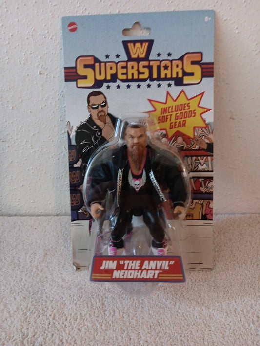 WWE Mattel Superstars Series 12 Jim "The Anvil" Neidhart Wrestling Action Figure