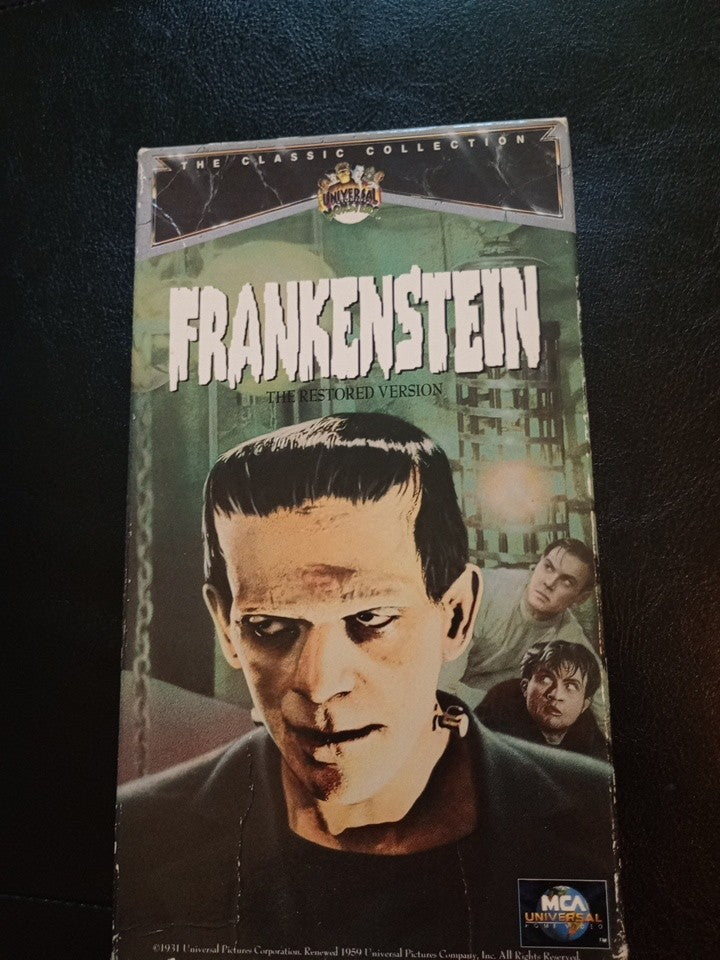Frankenstein VHS 1991 Movie The Restored Version