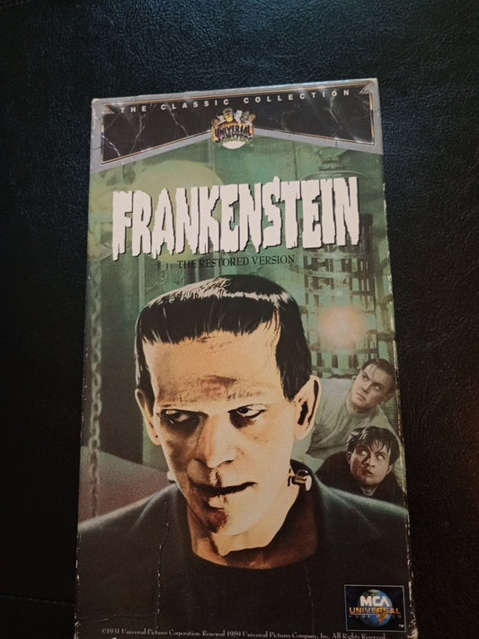 Frankenstein VHS 1991 Movie The Restored Version