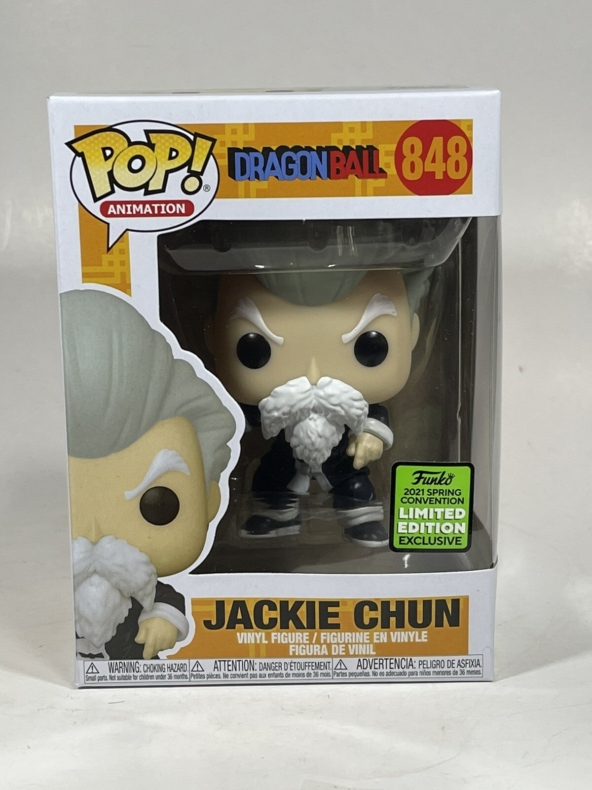 ECCC 2021 Dragonball Z DBZ dragon ball - Jackie Chun - Con Sticker