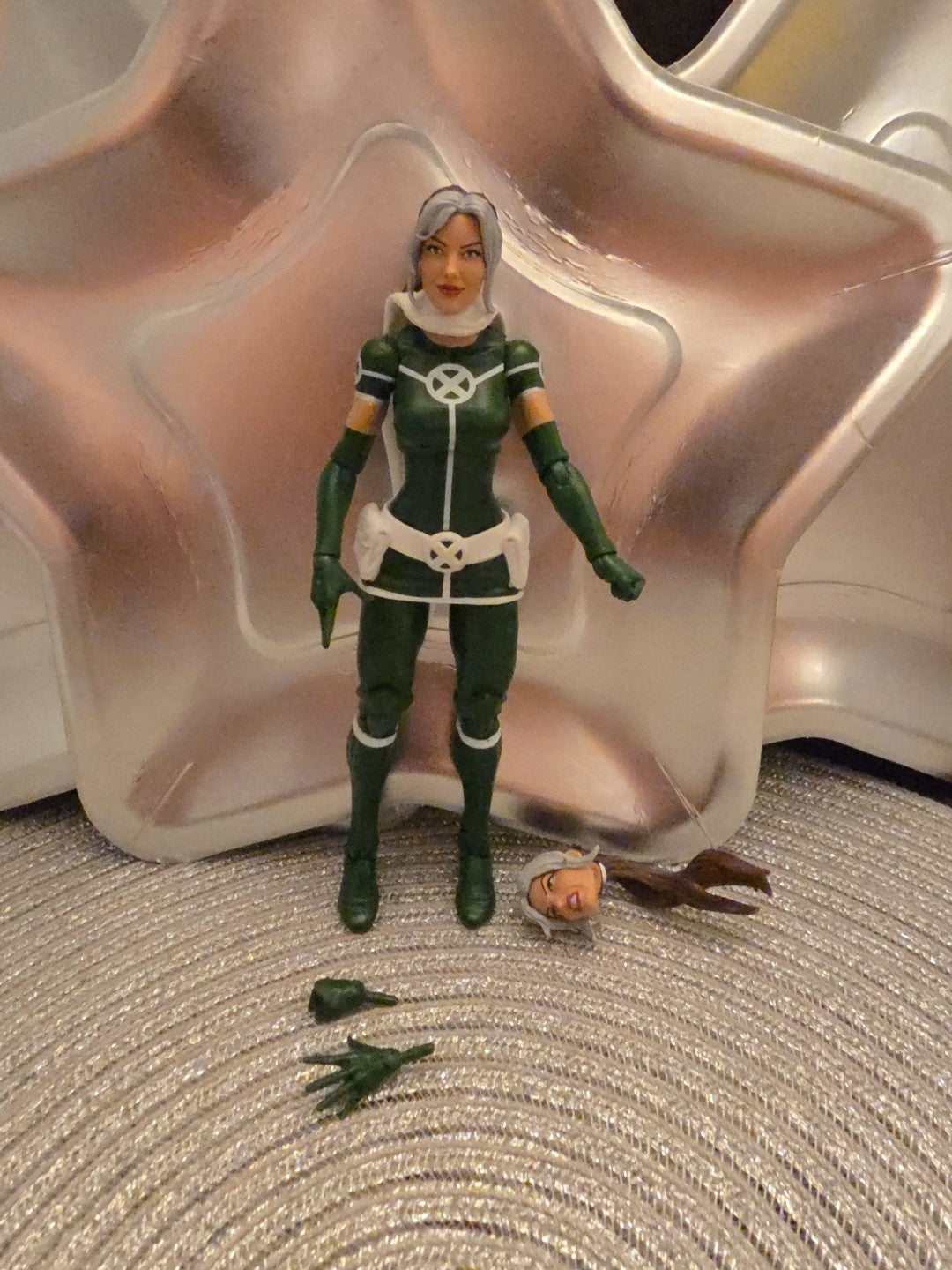Rogue Marvel Legends X-Men 6" Action Figure From Pyro 2 Pack Loose Figure