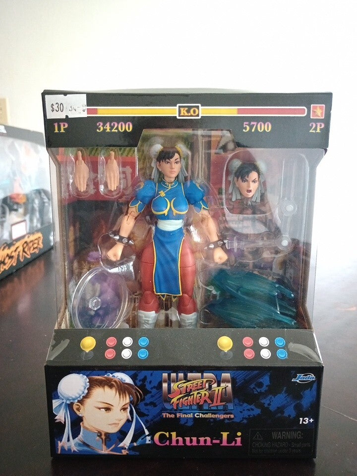 Jada Toys Street Fighter Chun-Li 6 in Action Figure