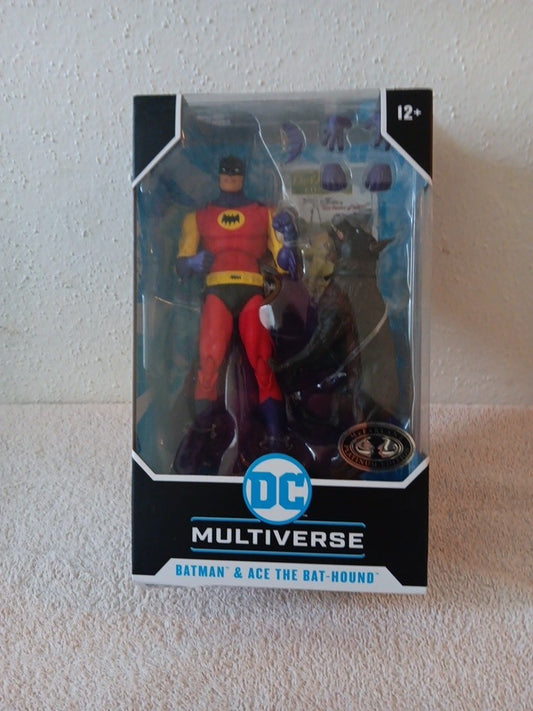 McFarlane Toys DC Multiverse Batman and Ace the Bat-Hound Platinum Edition