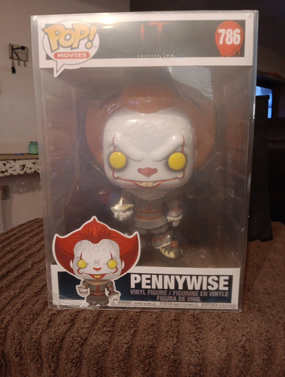 Funko Pop Pennywise #786 IT Chapter Two Horror Movies 10inch 
