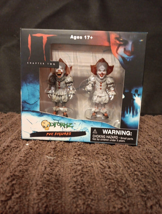 Pennywise clown D-Formz 2-pack It Chapter Two mini-figure Diamond Select Toys