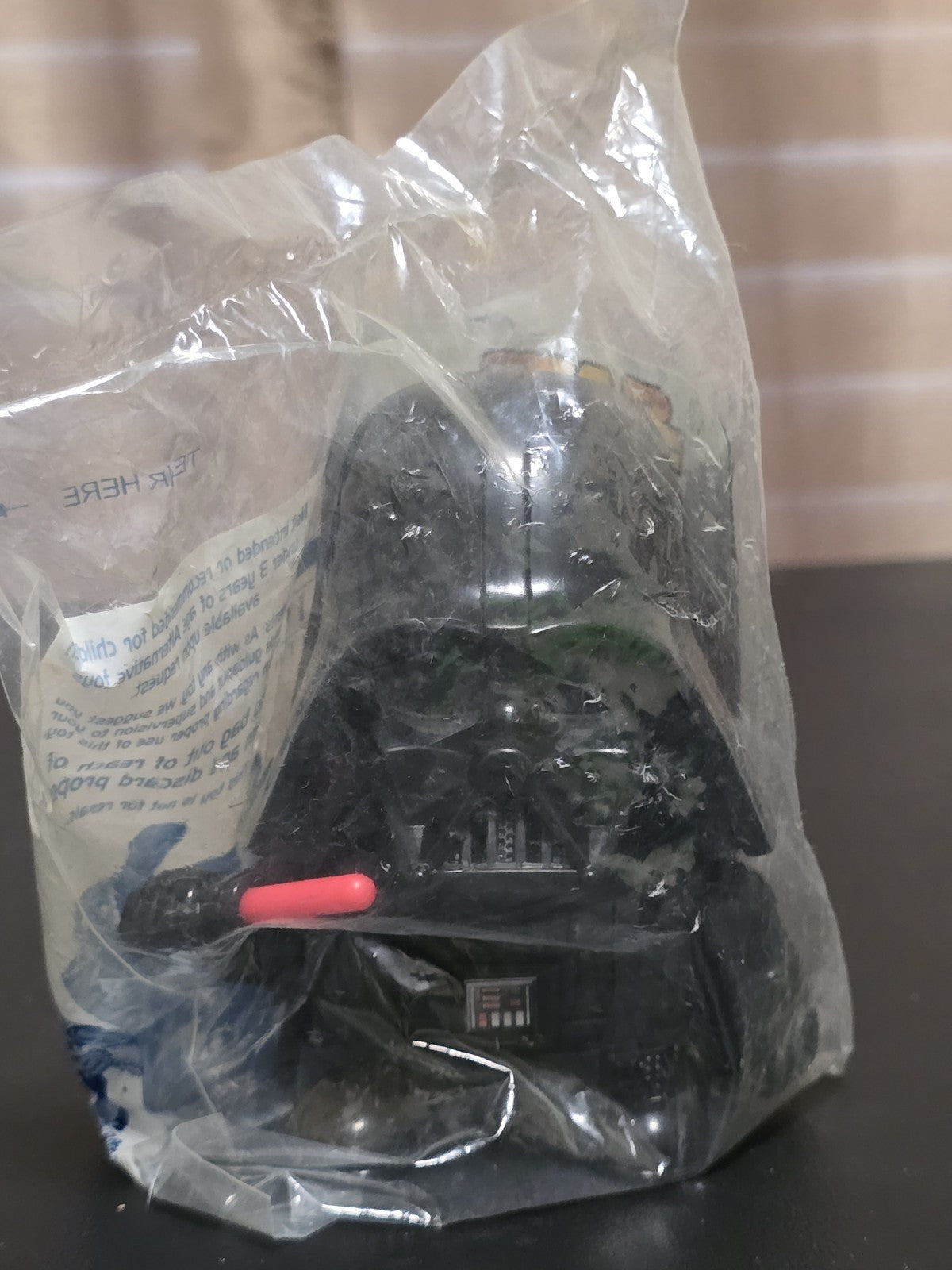 Star Wars Revenge of the Sith Episode III Darth Vader Toy Burger King 2005 New
