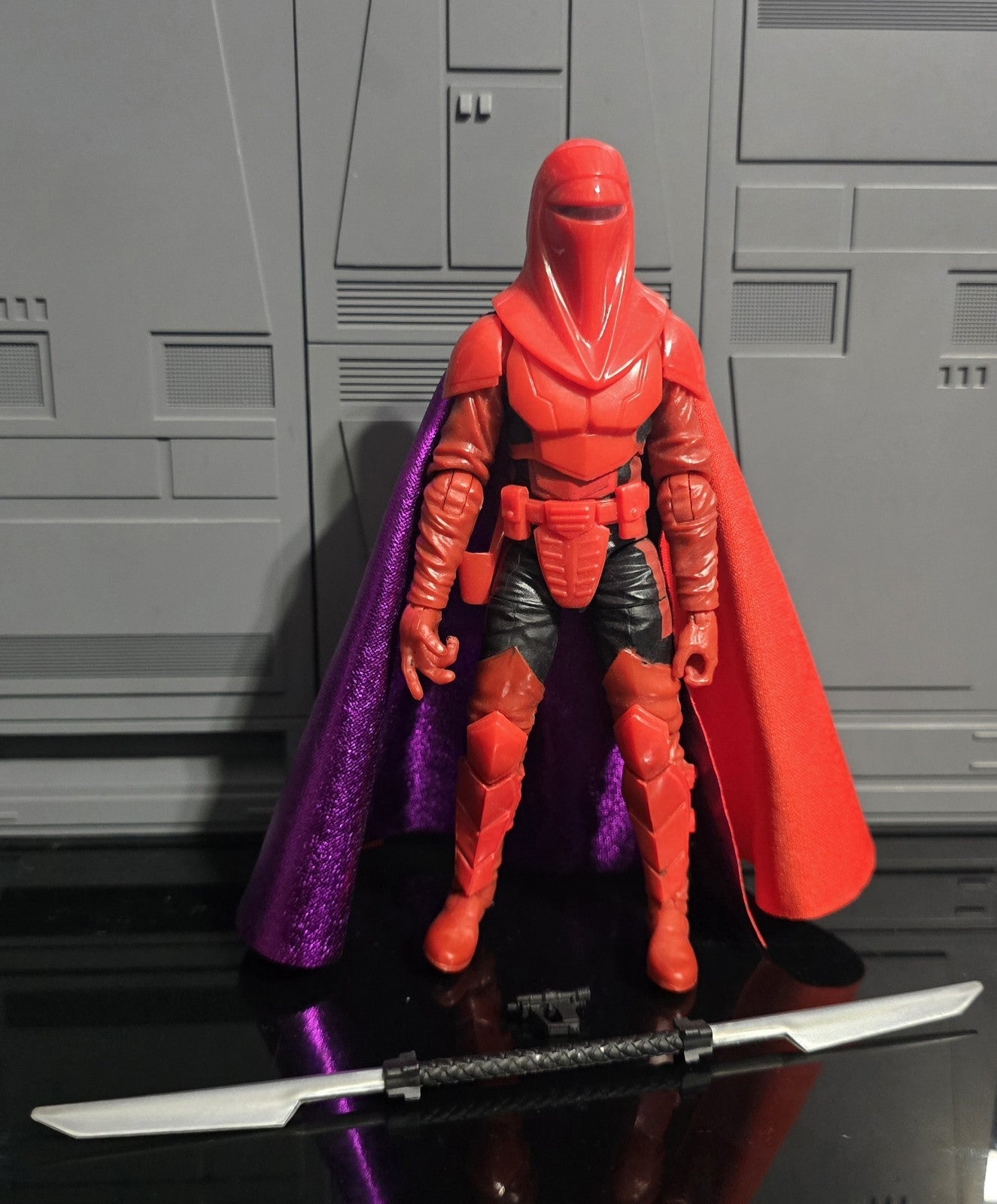 Star Wars Crimson Empire Carnor Jax 50th Anniversary Black Series 6”Loose Figure