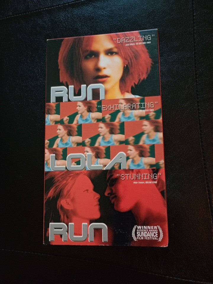 Run Lola Run VHS Action Thriller Columbia Tristar Home Video Subtitles 1999