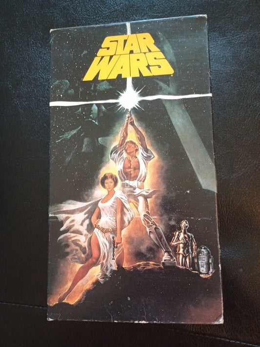 Star Wars VHS Tape 1977 Original