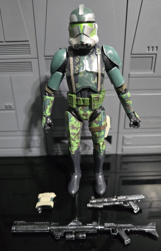 Star Wars Black Series 6" Inch Clone Commander Gree Loose Complete