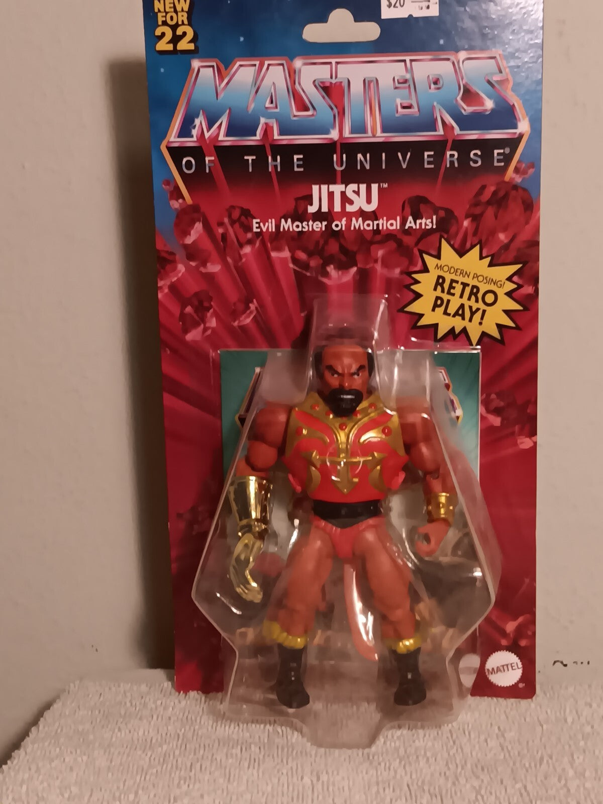 Masters Of The Universe MOTU Action Figure Jitsu Retro Play Mattel 2021 NEW