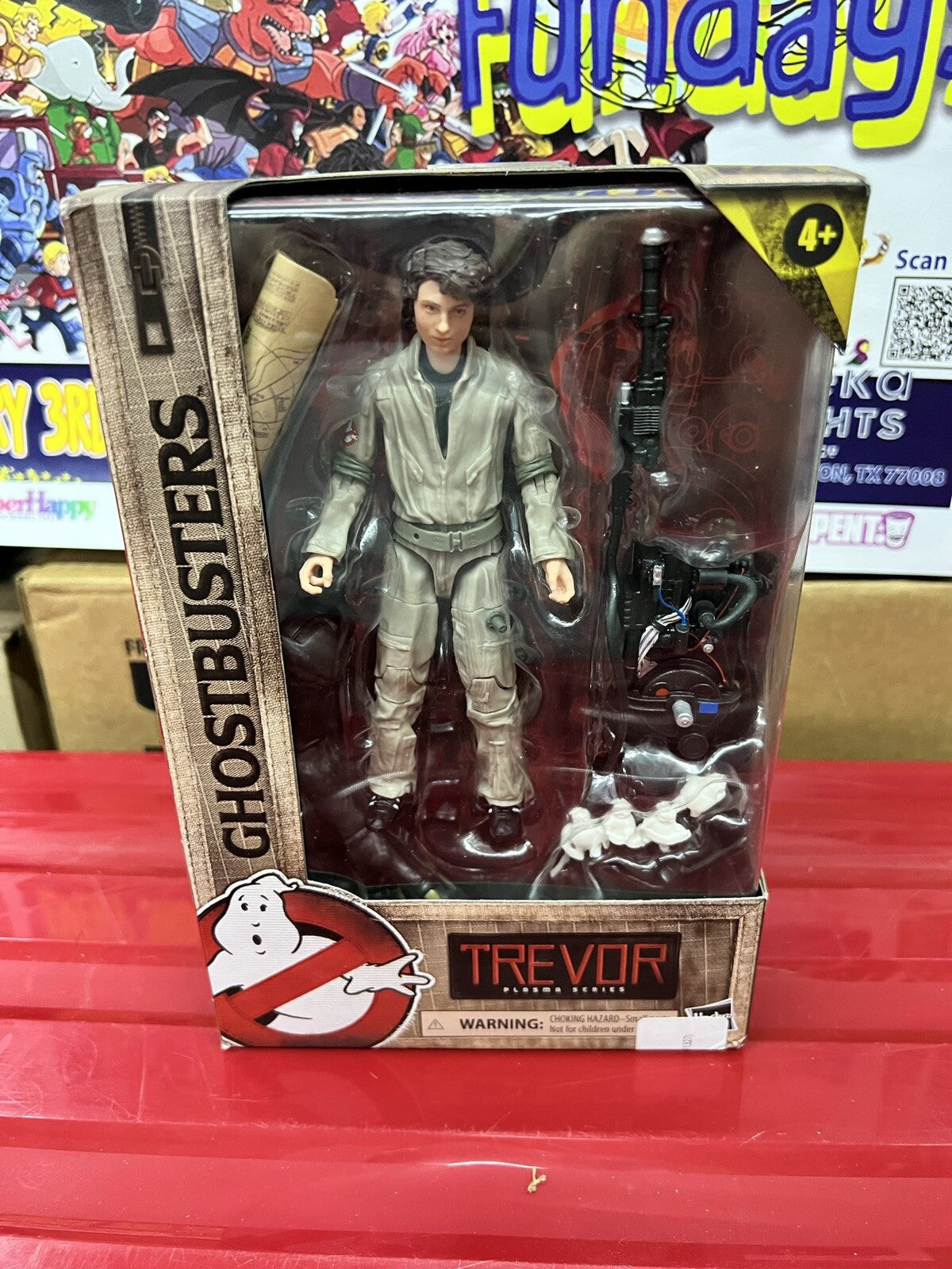 TREVOR GHOSTBUSTERS AFTERLIFE PLASMA SERIES HASBRO ACTION FIGURE