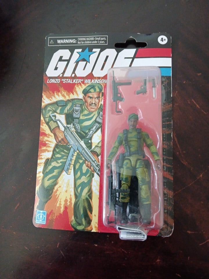 G.I. Joe Retro Sgt. Stalker 3.75 Inch Action Figure 