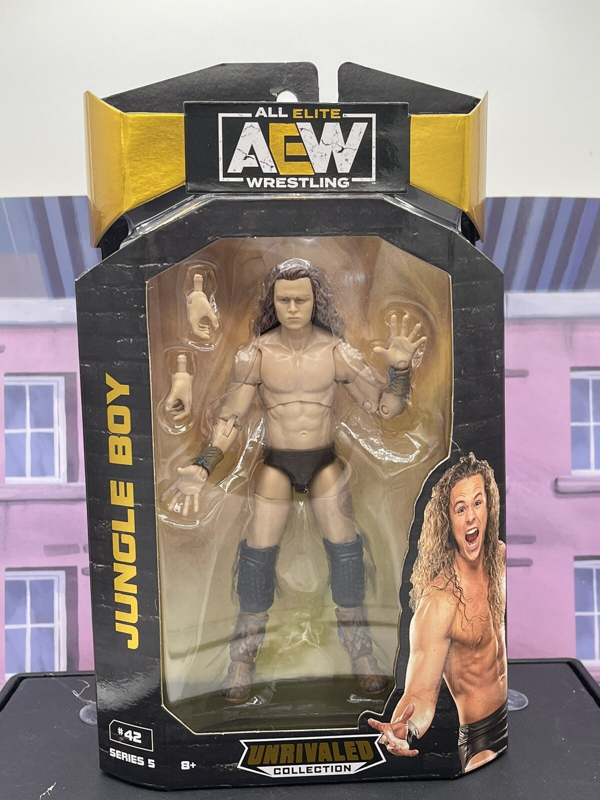 AEW Jungle Boy Unrivaled Series #5 Figure Jazwares NEW Wrestling 2021