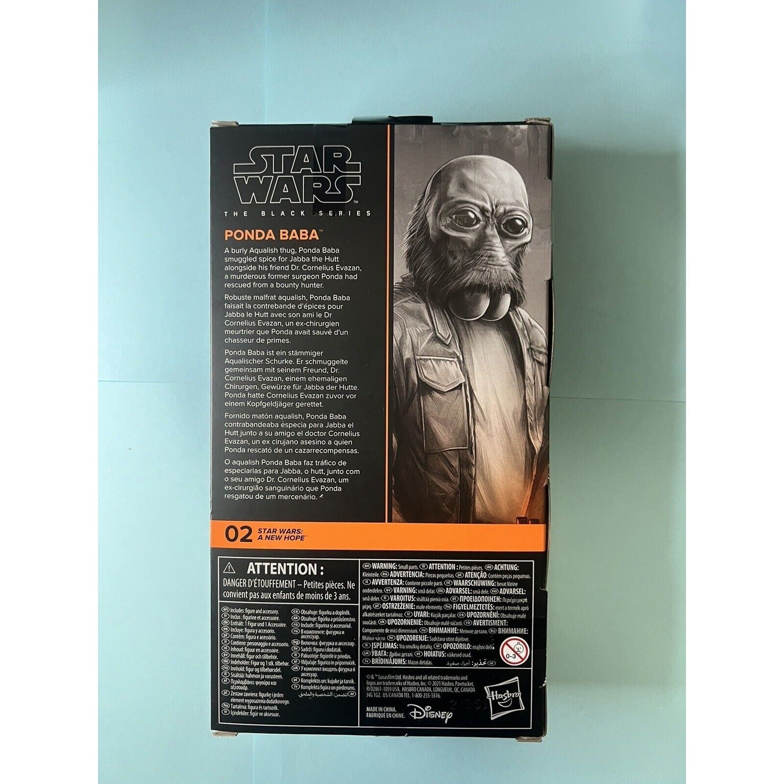 Hasbro Star Wars Black Series Ponda Baba 6" Action Figure