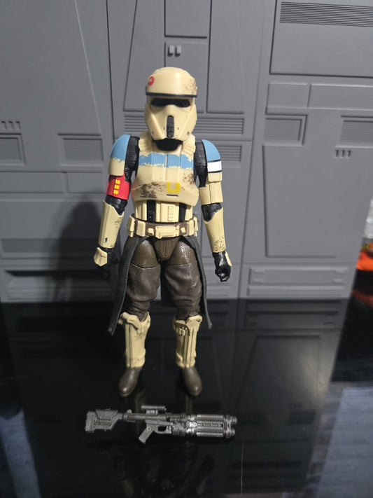 Hasbro Star Wars The Black Series Scarif Stormtrooper Squad Leader #28 Loose