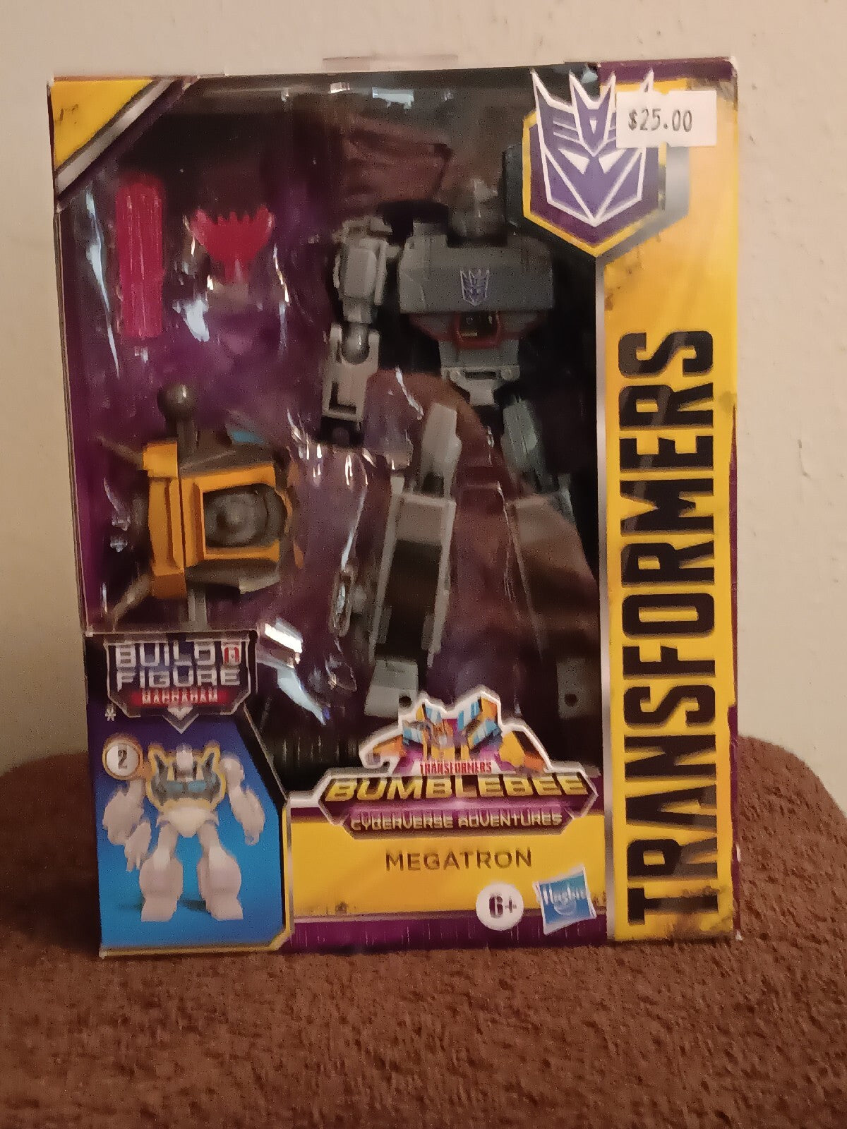 Transformers Megatron Deluxe Bumblebee Cyberverse Adventures