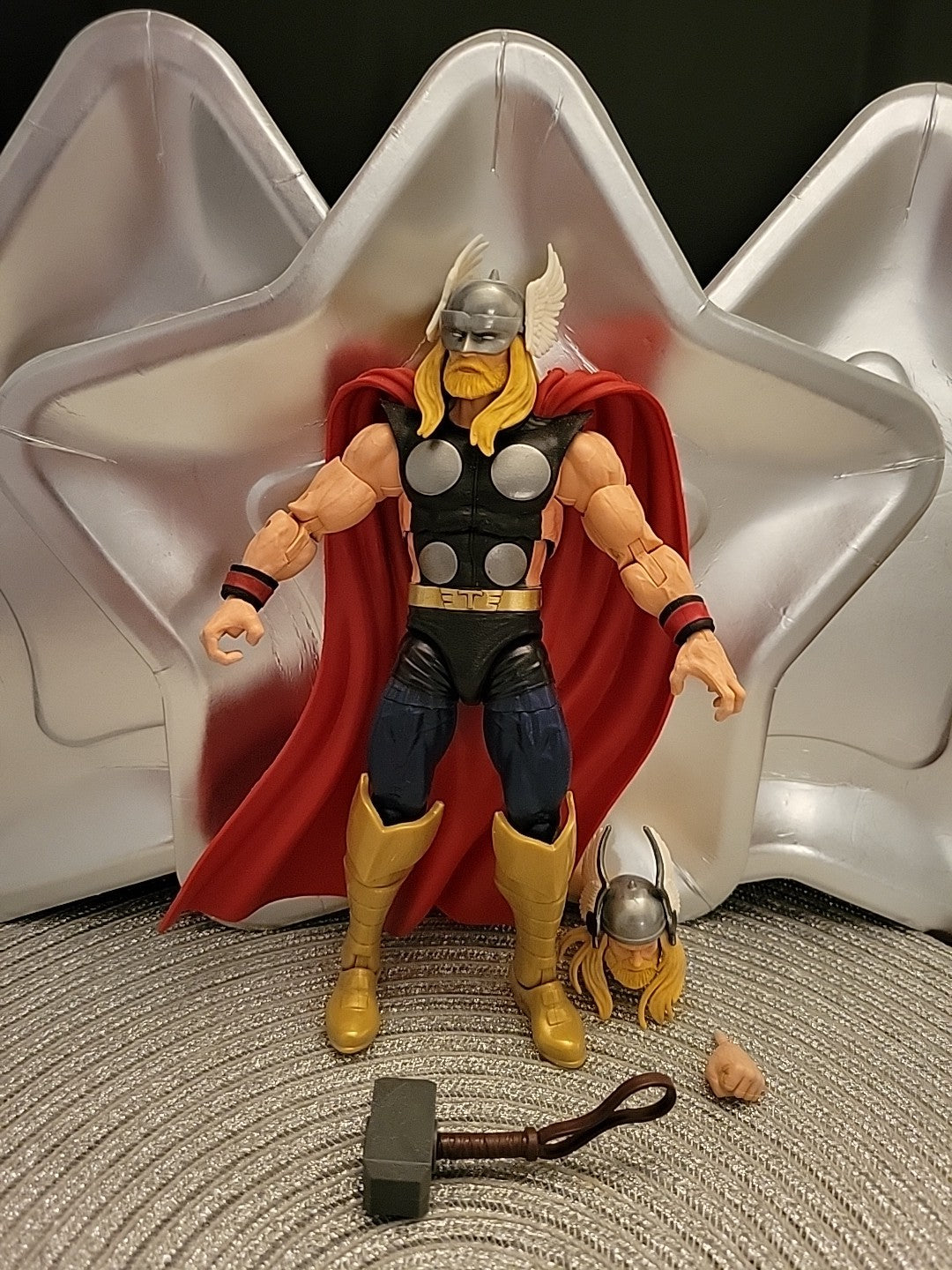 Marvel Legends BEARDED Thor New Loose 7" (Thor Vs Destroyer 2 Pack) Avengers 