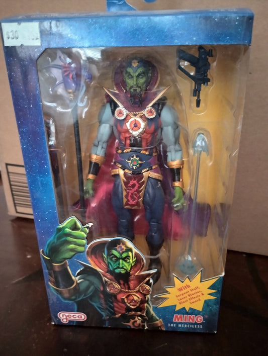 2020 NECA Defenders of the Earth Ming the Merciless #03 Action Figure 7" Inch