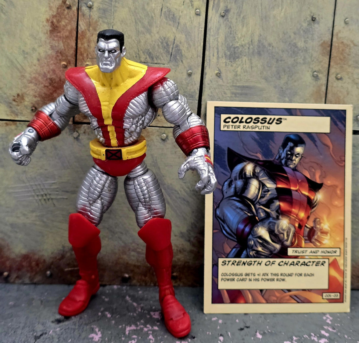 Marvel Legends Showdown X-Men Colossus 4" Action Figure Loose
