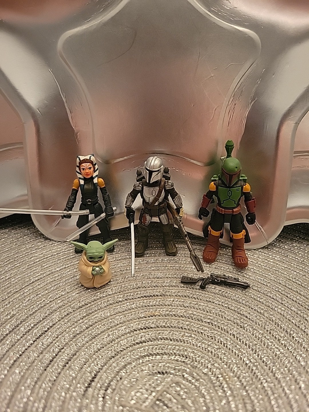 STAR WARS MISSION FLEET Boba Fett Mandalorian Ahsoka Tano Lot