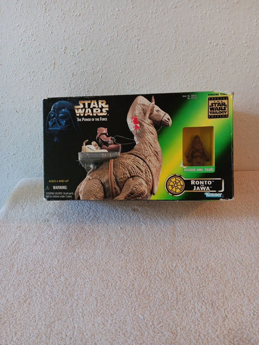 Star Wars Power Of The Force Ronto & Jawa Action Figure 1997 Kenner