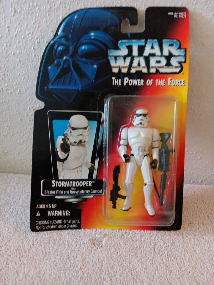 Kenner Star Wars Power of the Force Stormtrooper with Red Card