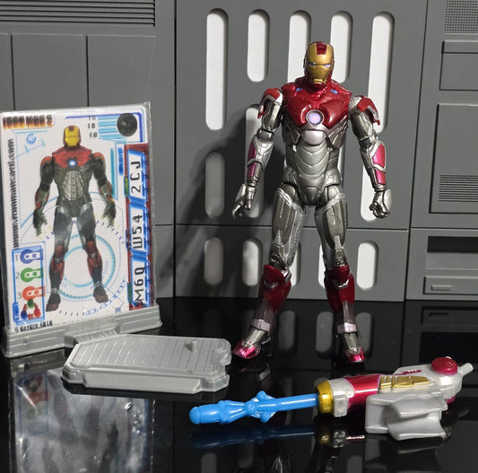 Iron Man 2 Series IRON MAN #18 Ultimate Armor MCU 3.75" Mark XLVII B10 mark 47 