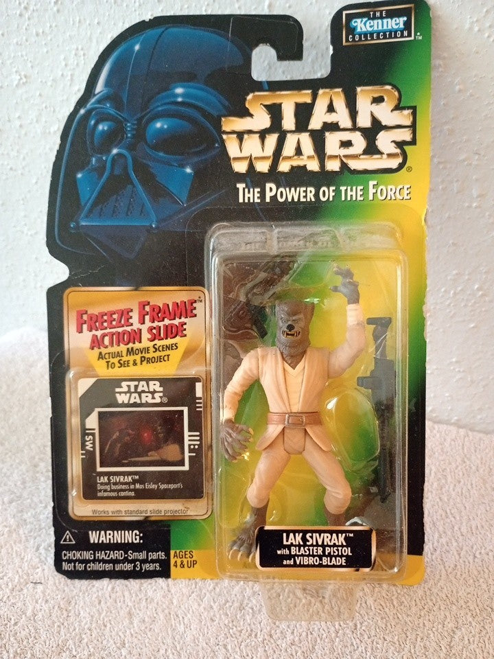 Hasbro Star Wars Power of the Force Freeze Frame Lak Sivrak Action Figure