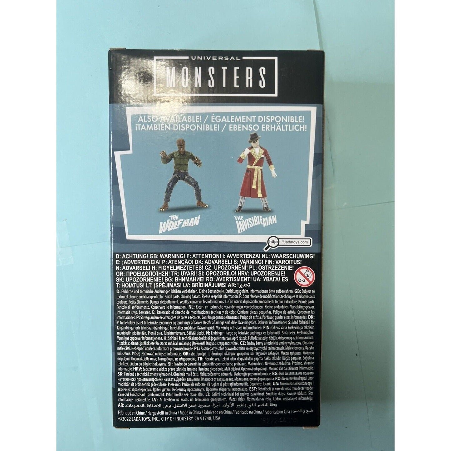 Jada Toys The Invisible Man 6" Universal Monster Action Figure