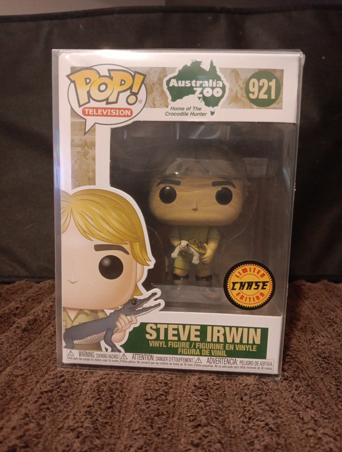 Funko Pop! Television: Australia Zoo - Steve Irwin (Crocodile Hunter) 921 CHASE 
