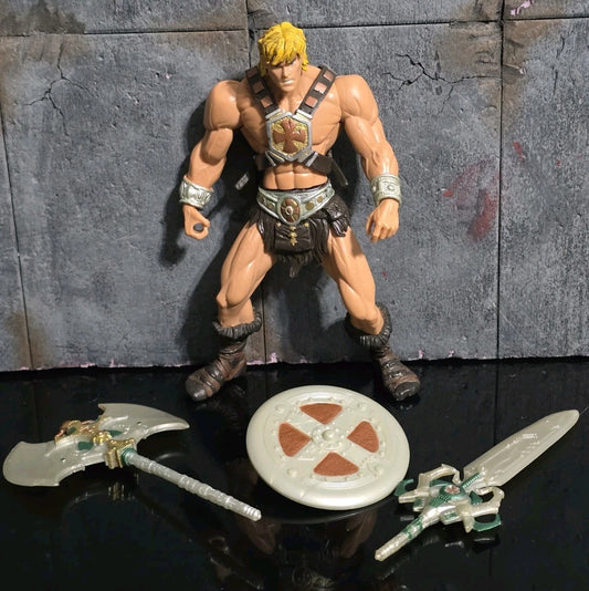 2001 Mattel Masters of the Universe 200x He-Man Figure Loose MOTU