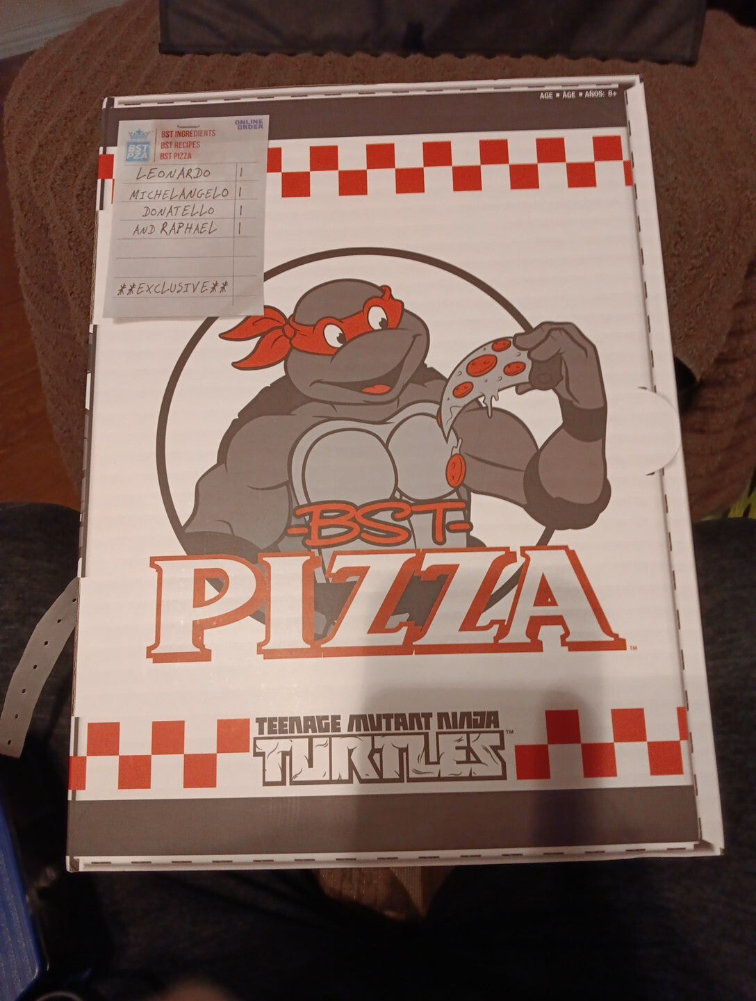 Teenage Mutant Ninja Turtles BST PZA PIZZA BATTLE DAMAGED Walmart Exclusive 2021