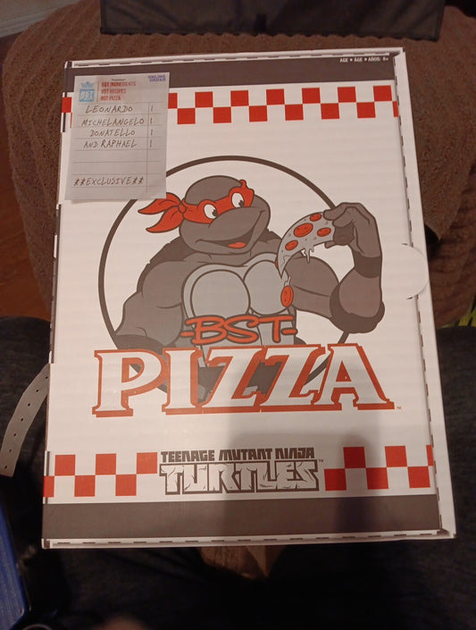 Teenage Mutant Ninja Turtles BST PZA PIZZA BATTLE DAMAGED Walmart Exclusive 2021