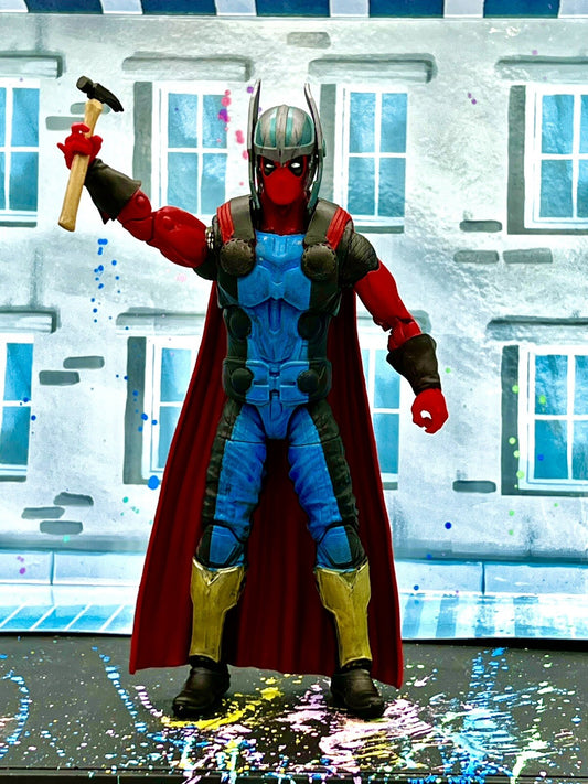 Custom Thorpool Thor Deadpool Marvel Legends Sasquatch Juggernuat