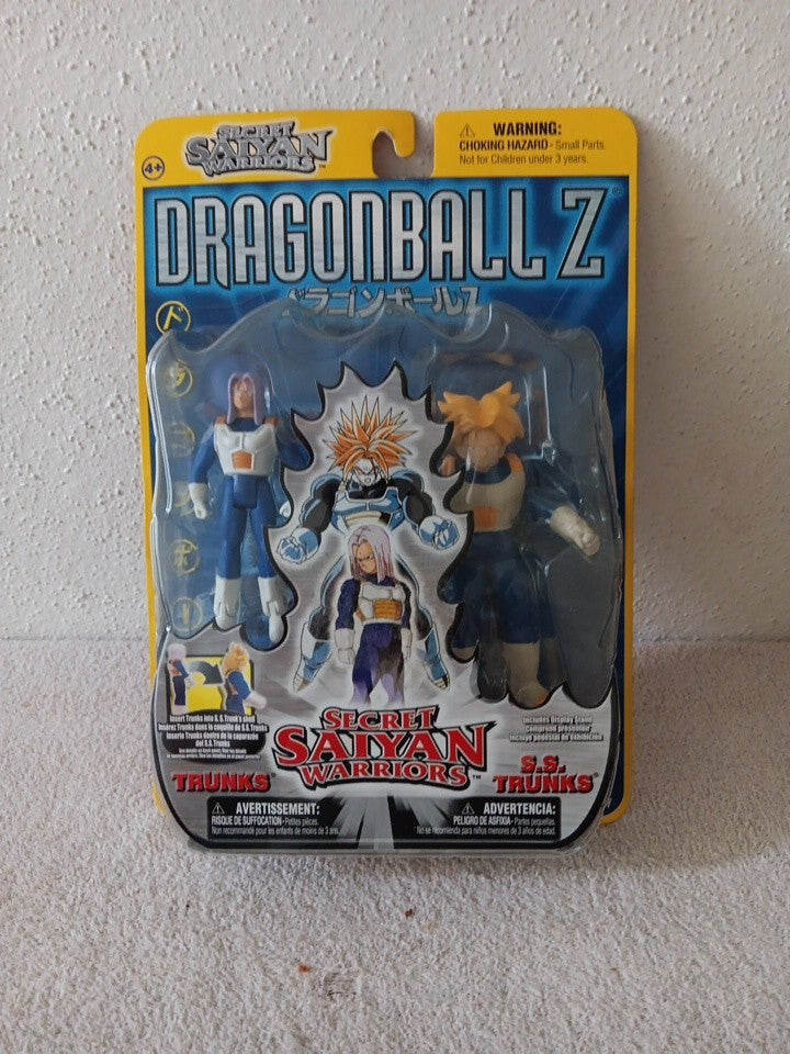 Dragonball Z- Secret Saiyan Warriors "Trunks/S.S Trunks" Irwin toys 