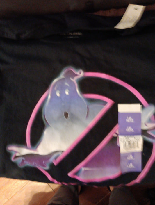 GHOSTBUSTERS MOVIE Black NO GHOST T-shirt 2XL 