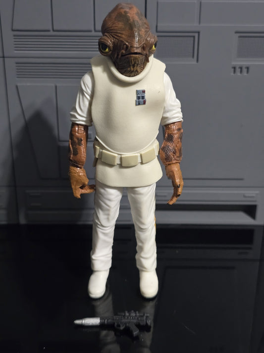 STAR WARS BLACK SERIES ROTJ ADMIRAL ACKBAR 6” Loose FIGURE Brand New Loose Mint