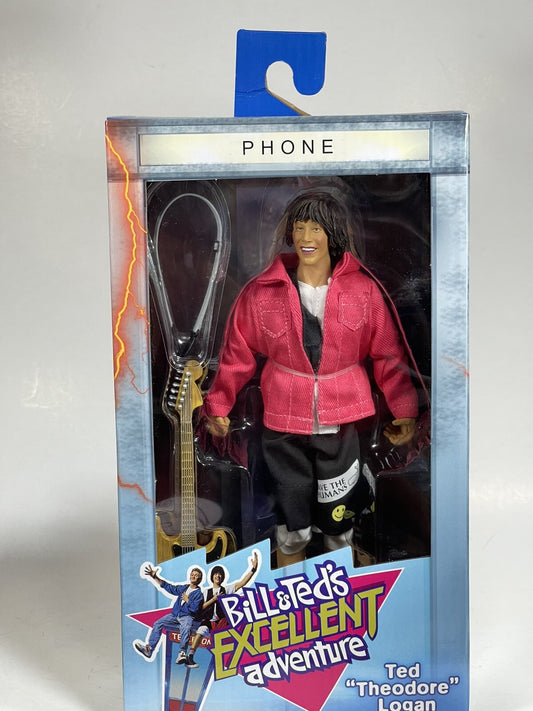 NECA Bill & Ted's Excellent Adventure TED THEODORE LOGAN Keanu Reeves 8” Figure