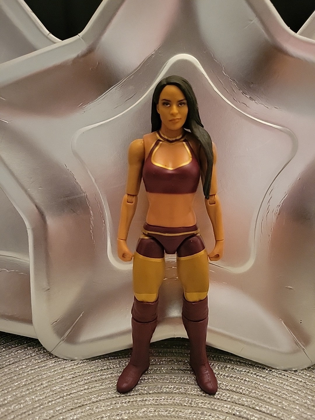 Zelina Vega - Mattel Battle Pack 62 - Diva Wrestling Figure WWE WWF