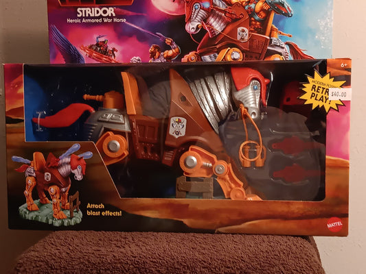 Masters of the Universe-Retro Play Stridor Heroic War Horse-New 