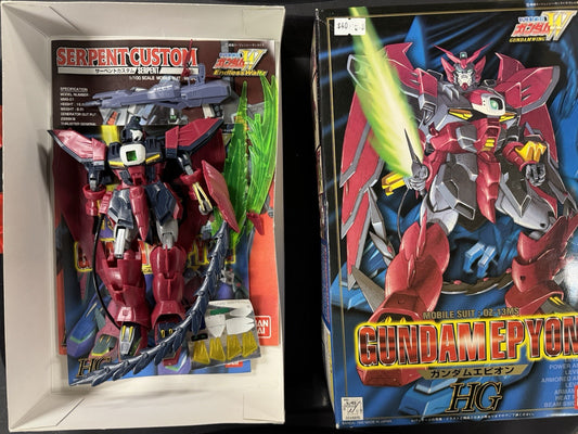 GUNDAM W EPYON HG 1:100 Model Kit Opened But New